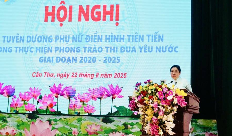 Cần Thơ tuyên dương phụ nữ điển hình tiên tiến trong phong trào thi đua yêu nước giai đoạn 2020 - 2025